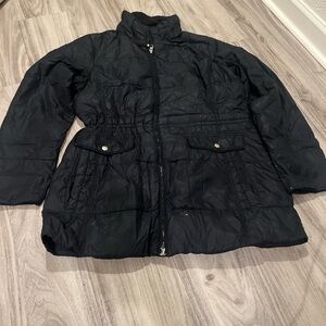 Elegant Black Puffer Jacket for Women